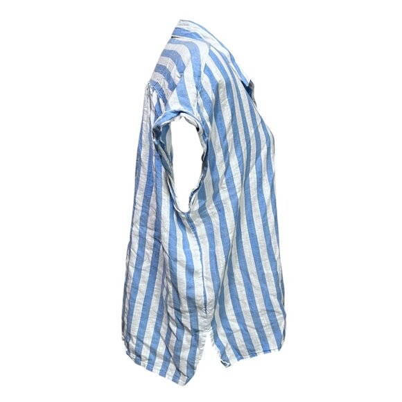 Old Navy Collared Rolled Sleeve Casual Button Down Shirt Sz XL Womens - Picture 8 of 8